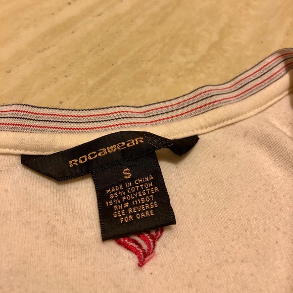 New Rocawear V-Neck Towel Tee S - Picture 6 of 6